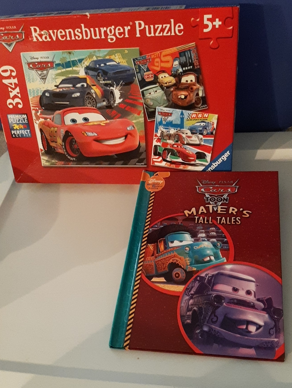 Ravensburger Cars 3 In 1  Puzzle And Book